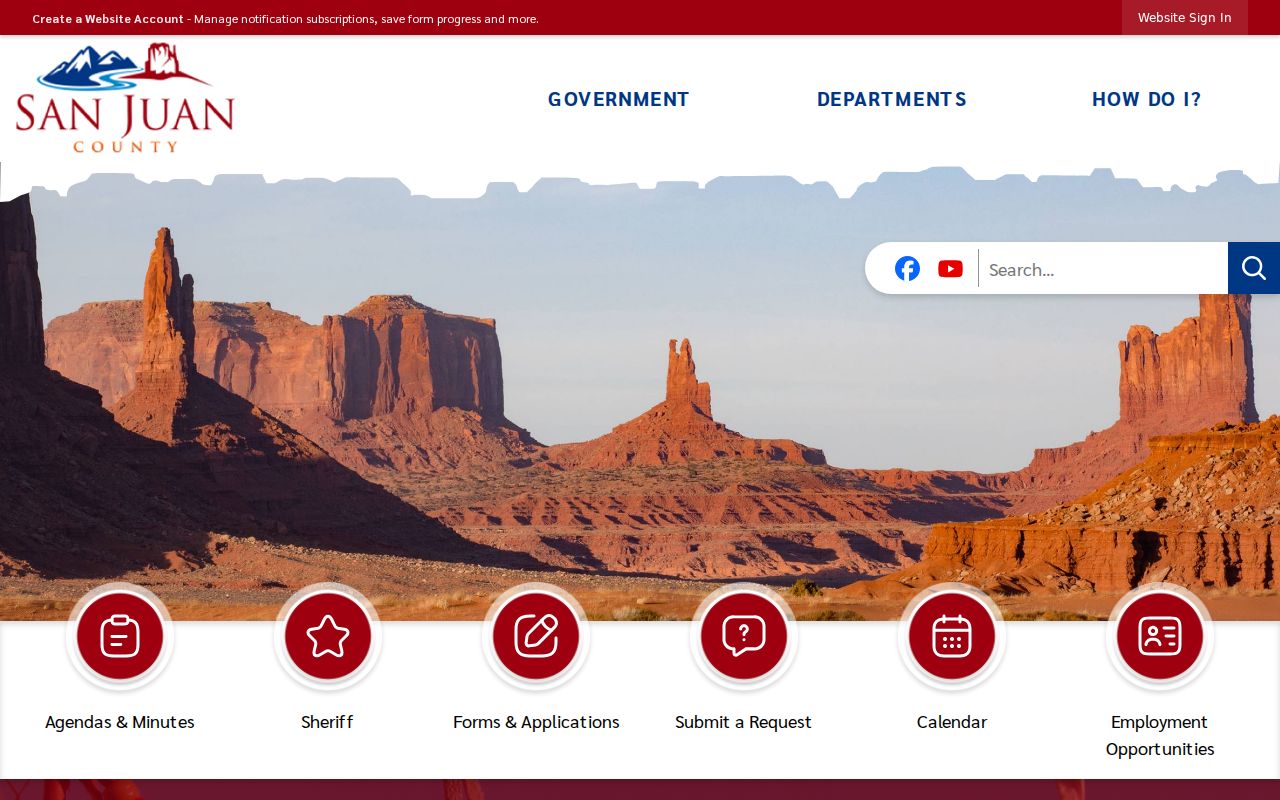 San Juan County criminal records government directory